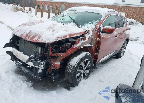 2021 Nissan Murano Sv Intelligent Awd from USA, damaged, VIN 5N1AZ2BS0MC132535
